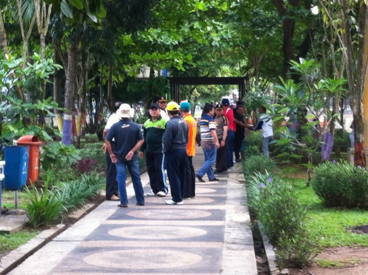 Jum'at Bersih di Taman Islamic Center