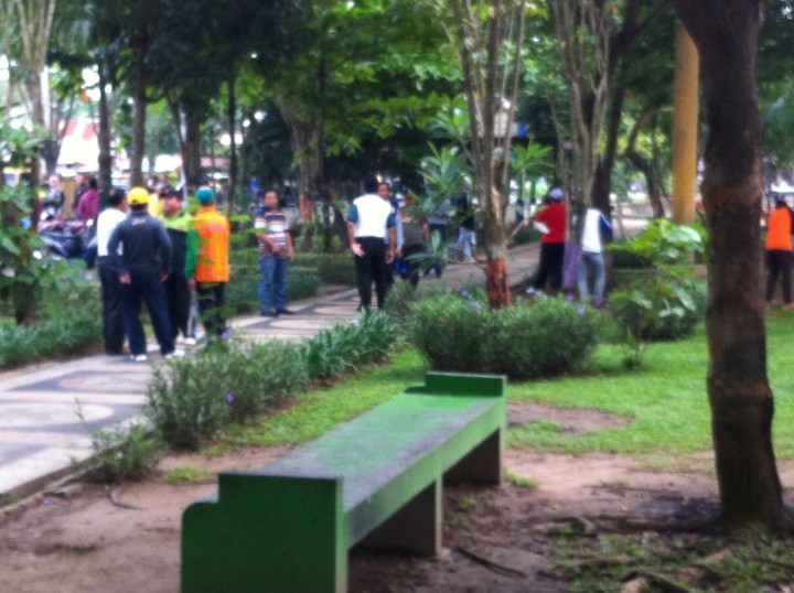 Jum'at Bersih di Taman Islamic Center