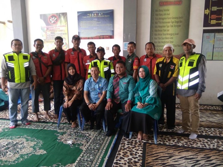 Pisah Sambut Lurah Teluk Lerong Ulu dari Ardi,S.STP kepada H.Rusmin Nuryadin