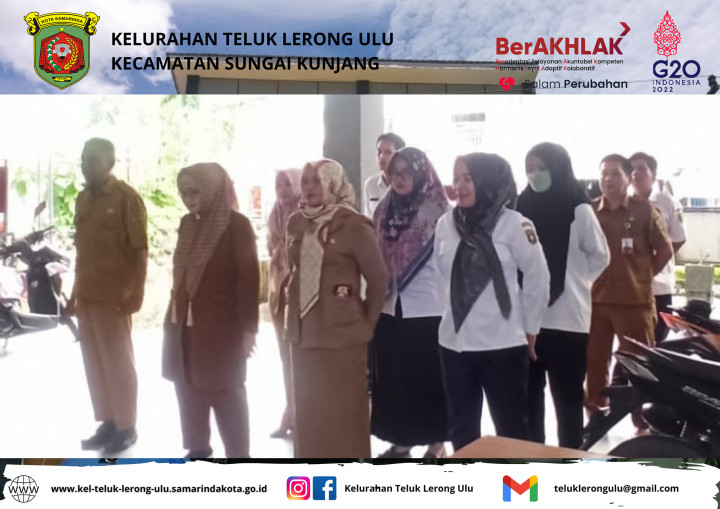 Apel Pagi Kelurahan Teluk Lerong Ulu