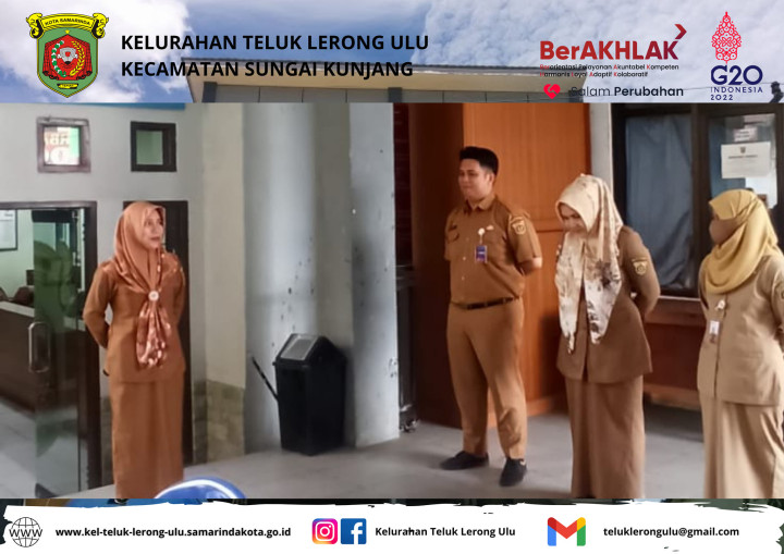 Apel Pagi Kelurahan Teluk Lerong Ulu