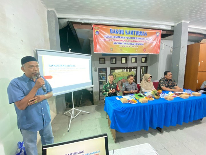 Rakor Kamtibnas Forum Kemitraan Polisi Masyarakat (FKPM)