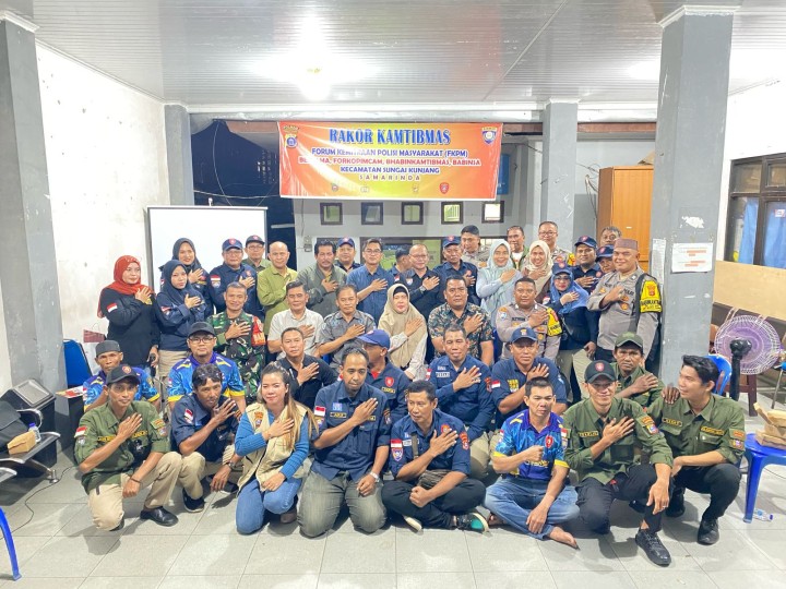 Rakor Kamtibnas Forum Kemitraan Polisi Masyarakat (FKPM)