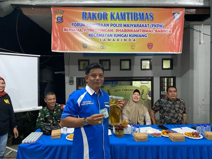 Rakor Kamtibnas Forum Kemitraan Polisi Masyarakat (FKPM)