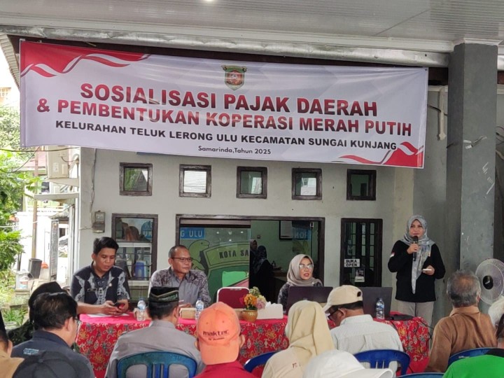 Rapat Pendirian Koperasi Kelurahan Merah Putih Teluk Lerong Ulu