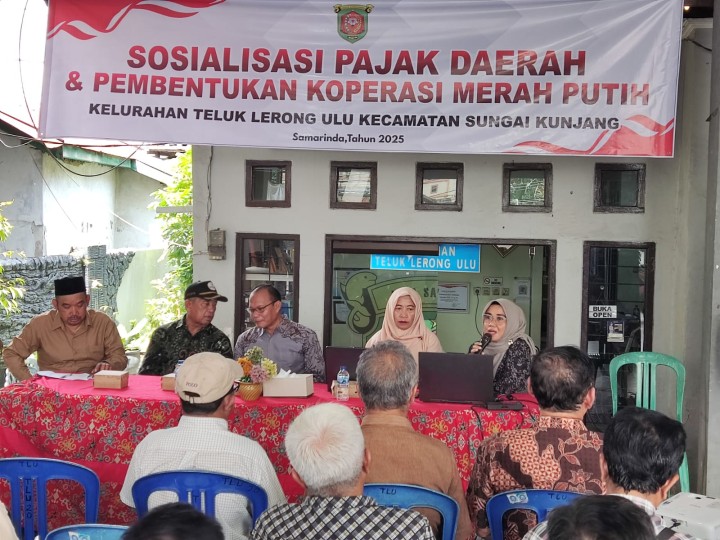 Rapat Pendirian Koperasi Kelurahan Merah Putih Teluk Lerong Ulu
