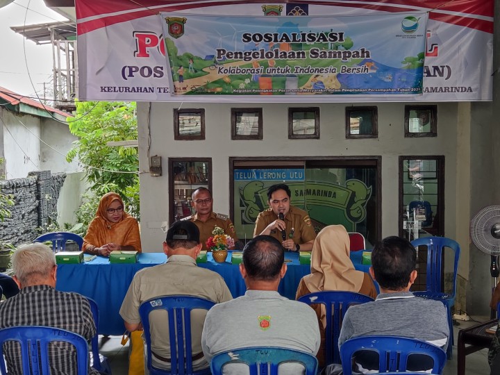Sosialisasi Daur Ulang Sampah di Kelurahan Teluk Lerong Ulu