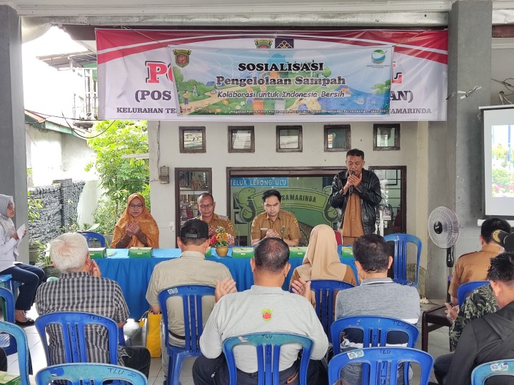 Sosialisasi Daur Ulang Sampah di Kelurahan Teluk Lerong Ulu