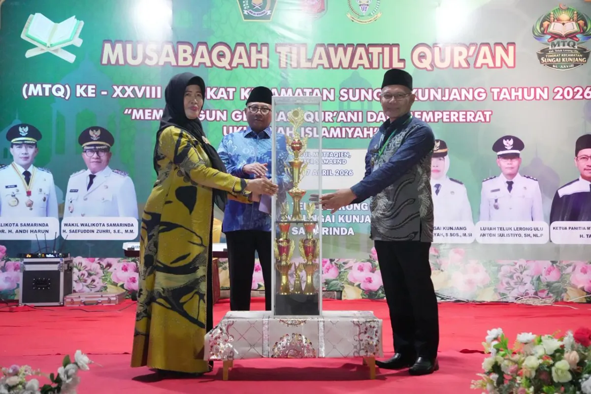 MTQ ke -28 Tingkat Kecamatan Sungai Kunjang di Kelurahan Teluk Lerong Ulu