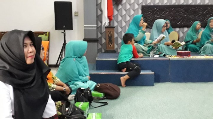 Pengajian Rutin TP PKK Kota Samarinda Tanggal 09 Oktober 2018