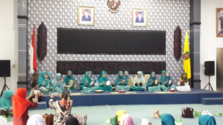 Pengajian Rutin TP PKK Kota Samarinda Tanggal 09 Oktober 2018