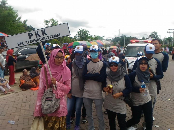 Kegiatan Pawai Pembangunan pada 18 Agustus 2017