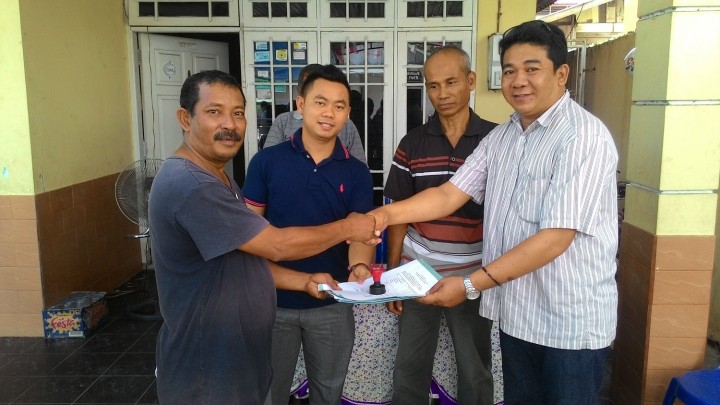 Pemilihan Ketua RT.030 Bapak Samsul Alam kepada Bapak Yuliar Azwar Noor pada 16 Oktober 2016