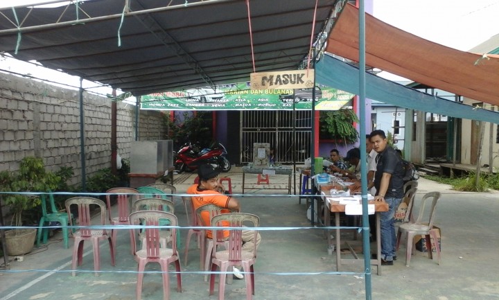 TPS Pemilihan Walikota Samarinda pada 09 Desember 2015