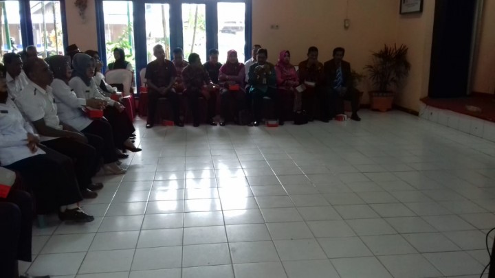 Pengukuhan dan Sosialisasi Program Kab.Kota Sehat (KKS) di Kecamatan Se-Kota Samarinda pada Kamis, 18 Oktober 2019