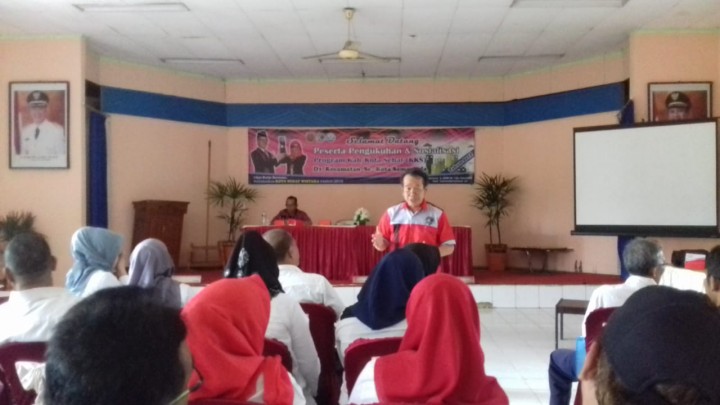 Pengukuhan dan Sosialisasi Program Kab.Kota Sehat (KKS) di Kecamatan Se-Kota Samarinda pada Kamis, 18 Oktober 2019