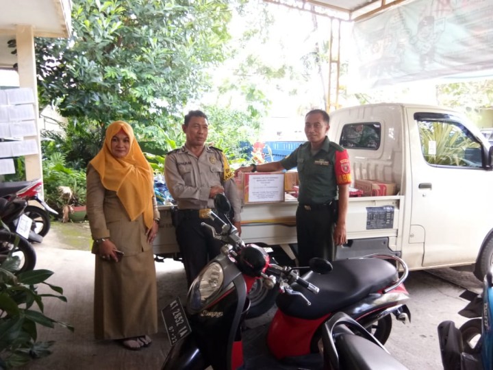 Penyerahan Bantuan Korban Bencana Palu-Sigi-Donggala pada Selasa, 23 Oktober 2018