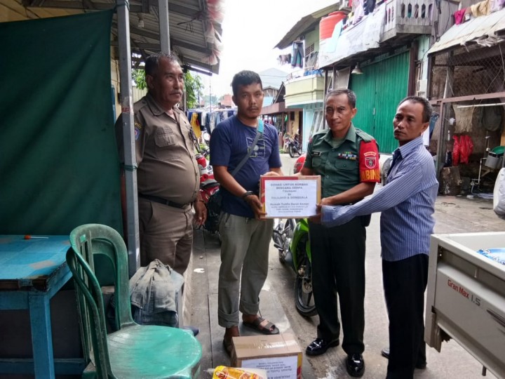 Penyerahan Bantuan Korban Bencana Palu-Sigi-Donggala pada Selasa, 23 Oktober 2018
