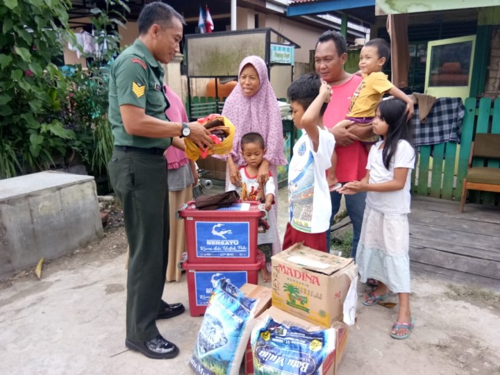 Penyerahan Bantuan Korban Bencana Palu-Sigi-Donggala pada Selasa, 23 Oktober 2018