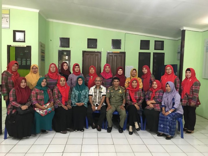 Pisah sambut Lurah Temindung Permai pada Kamis, 25 Oktober 2018