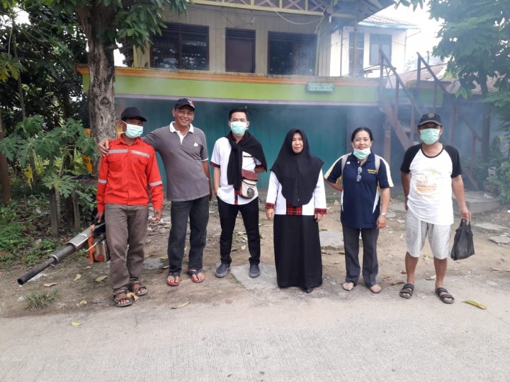 Kegiatan Fogging yang dilakukan di wilayah Pemuda III RT.007,008,009,010 Pada Rabu, 16 Januari 2019 pukul 09.00 WITA