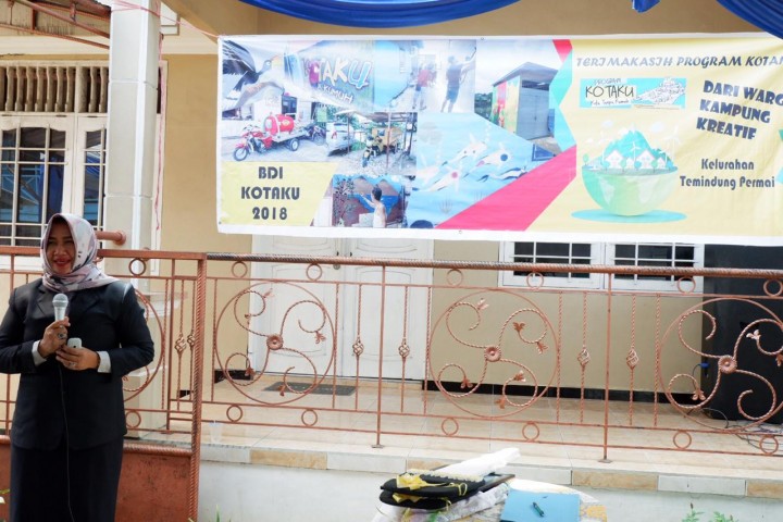 Penyerahan Bantuan BDI Oleh KOTAKU kepada warga Temindung Permai Perwakilan RT.012,RT.025 pada Selasa, 15 Januari 2019 Pukul 09.00 WITA