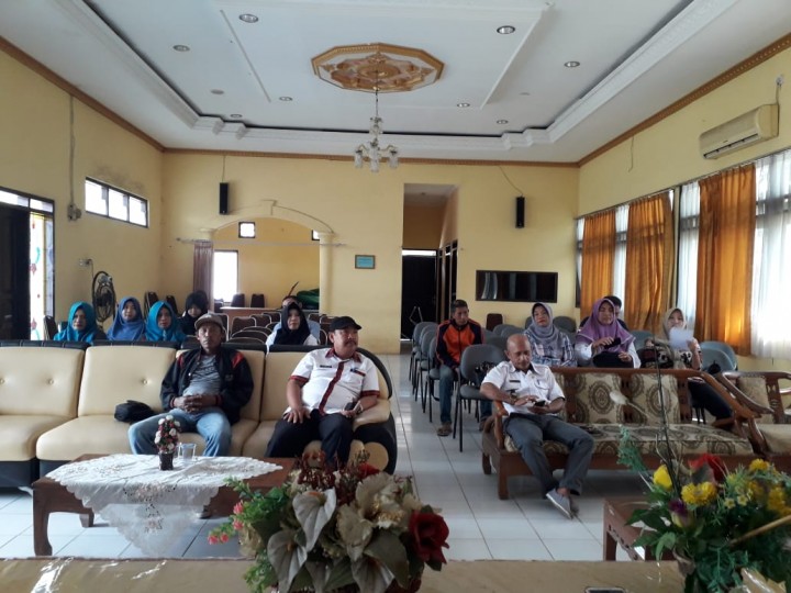 Penggalangan Dukungan Dalam Pelaksanaan Gerakan Masyarakat Hidup Sehat Oleh UPT. Puskesmas Remaja di Aula Panti Tresna Werdha Nirwana Putri - 23 Oktober 2019