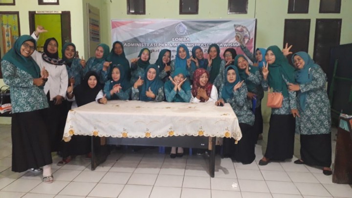 Lomba Adminstrasi PKK dan Dasa Wisma Temindung Permai tanggan 20 November 2019