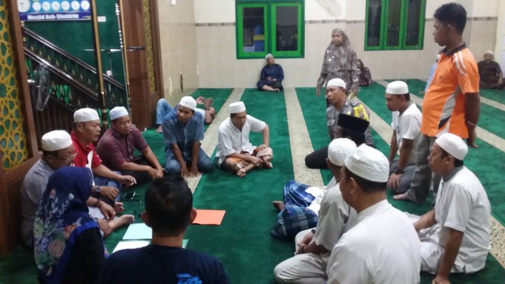 Pemilihan Ketua Masjid Ash-Shobirin (batal memilih, kondisi tidak sinkron)