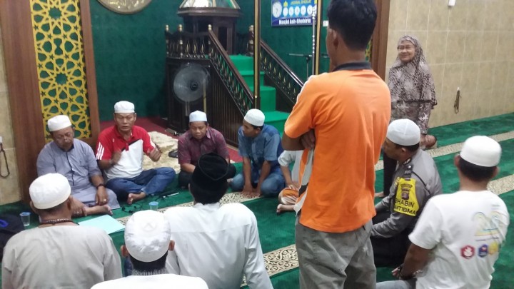 Pemilihan Ketua Masjid Ash-Shobirin (batal memilih, kondisi tidak sinkron)