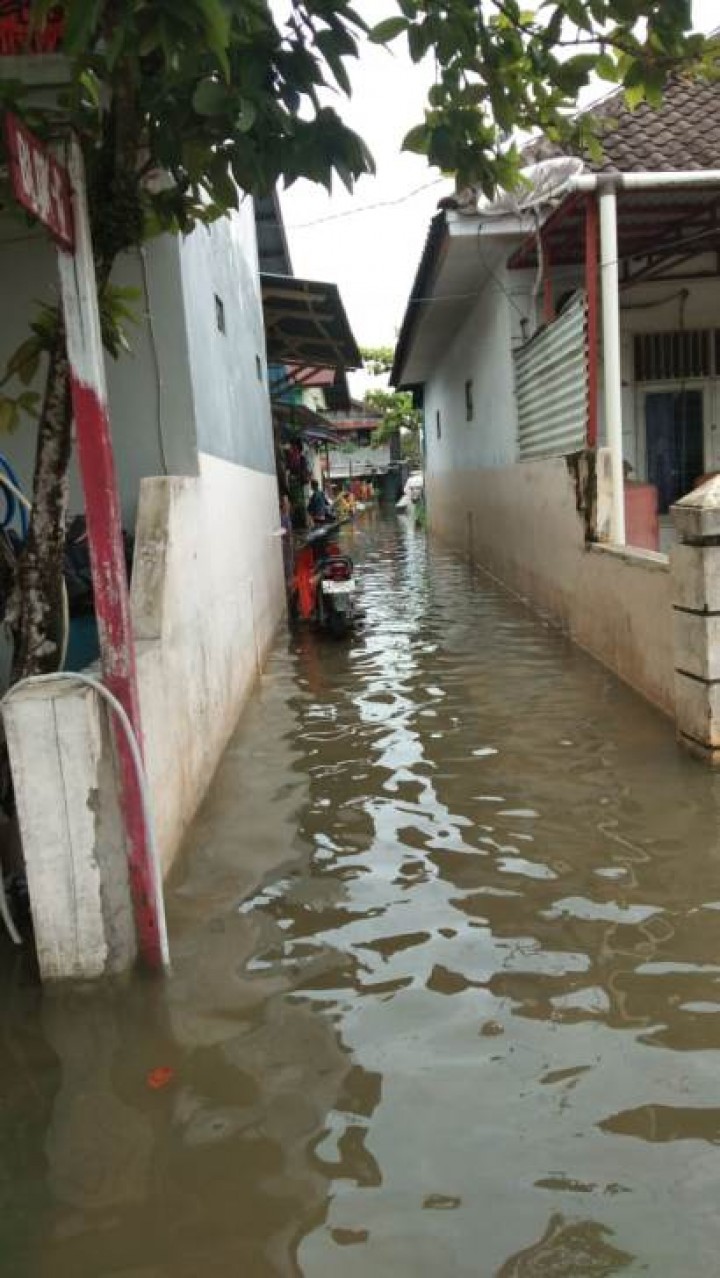 Banjir dikelurahan temidung permai, tgl 14 Januari 2020 s/d 18 januari 2020