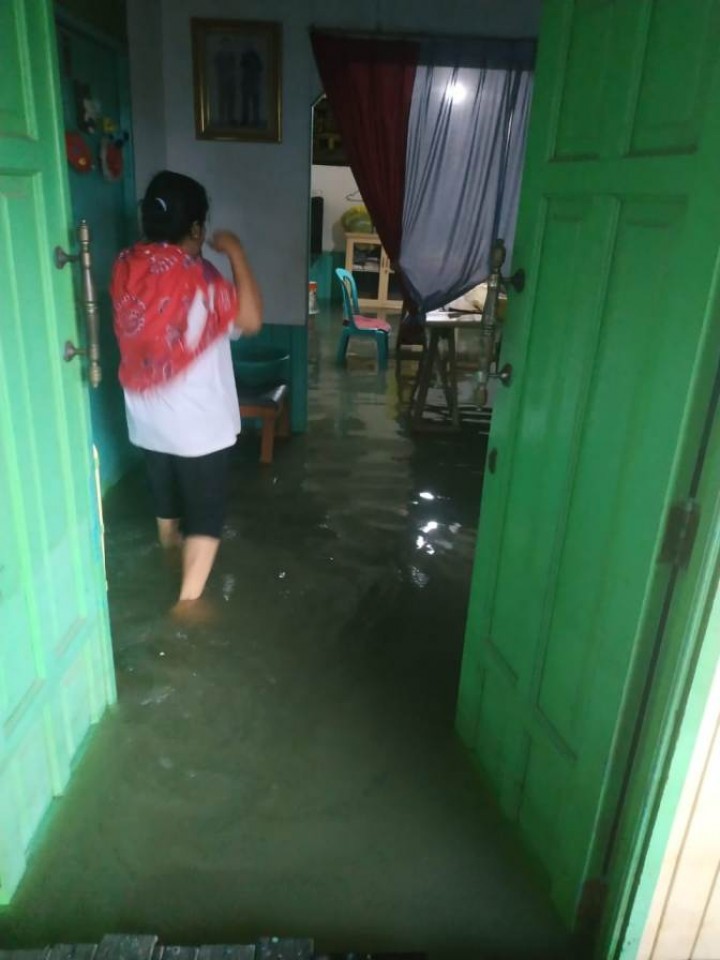 Banjir dikelurahan temidung permai, tgl 14 Januari 2020 s/d 18 januari 2020