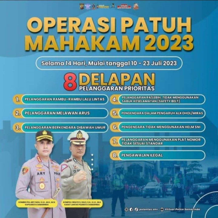 Operasi Patuh Mahakam 2023