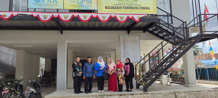 Kunjungan PEKPPP Camat Sungai Pinang Kota Samarinda
