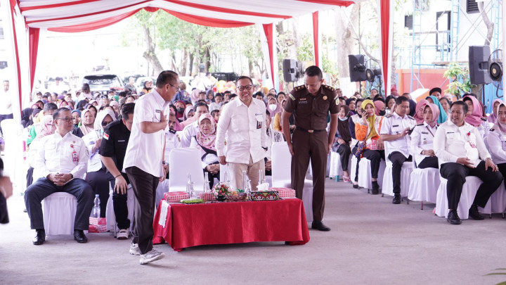 Pendistribusian Beras DiKecamatan Sungai Pinang Bulan November Tahun 2023