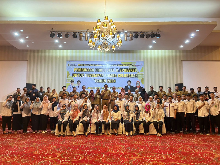 Pembinaan PRODESKEL dan EPDESKEL untuk persiapan Lomba Kelurahan Temindung Permai Tahun 2024, Tanggal 28 November 2023