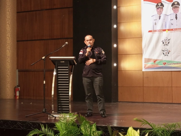 Bimtek PAM LINMAS di HOTEL BUMI SENYIUR Se-Kecamatan Sungai Pinang Kota Samarinda Tahun 2023