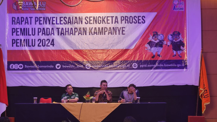Rapat Penyelesaian Sengketa Proses Pemil Pada Tahapan Kampanye Pemilu Tahun 2024