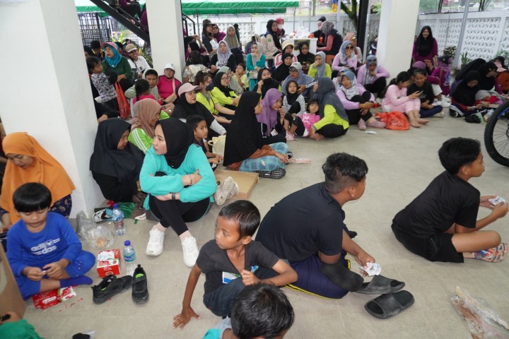 Jalan Santai Hari Jadi Kota Samarinda ke 357 dan HUT Pemerintah Kota Samarinda di kelurahan Temindung Permai