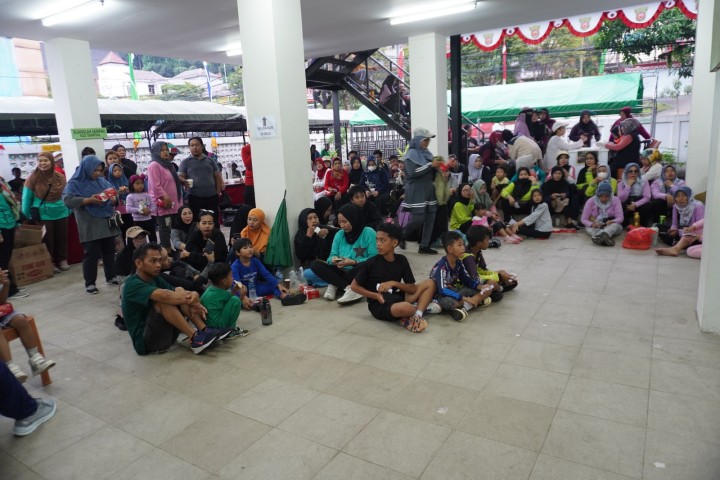 Jalan Santai Hari Jadi Kota Samarinda ke 357 dan HUT Pemerintah Kota Samarinda di kelurahan Temindung Permai
