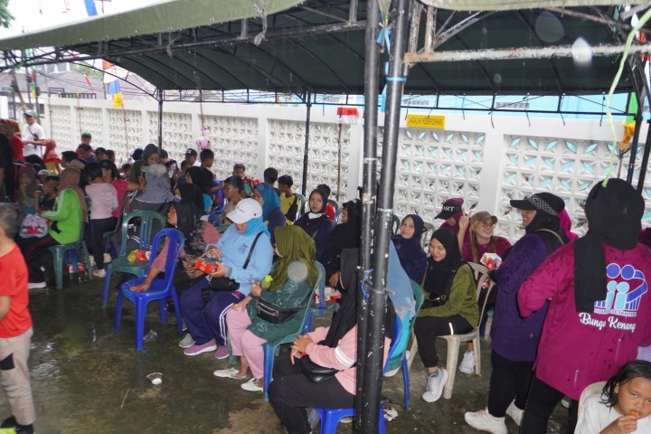 Jalan Santai Hari Jadi Kota Samarinda ke 357 dan HUT Pemerintah Kota Samarinda di kelurahan Temindung Permai