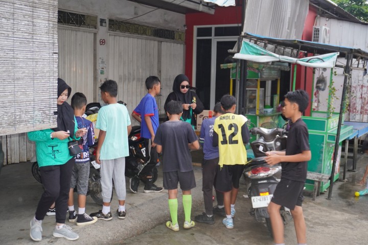 Jalan Santai Hari Jadi Kota Samarinda ke 357 dan HUT Pemerintah Kota Samarinda di kelurahan Temindung Permai