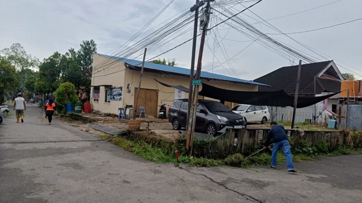 Giat Gotong Royong Karang Taruna Kelurahan Temindung Permai