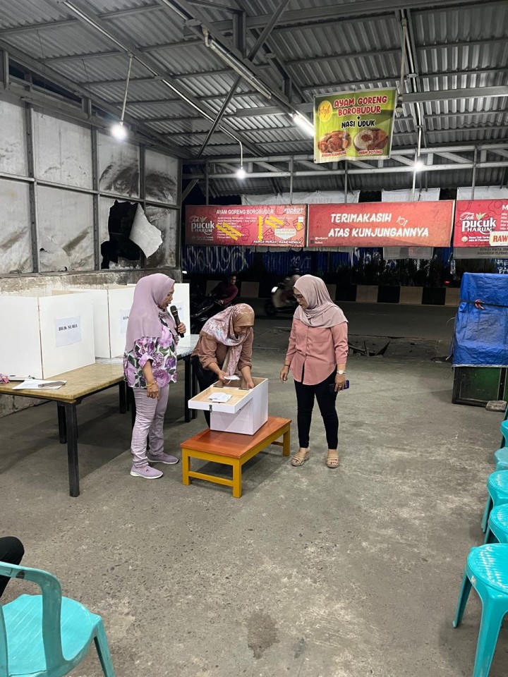 Sabtu, 15 Februari 2025 Pemilihan Ketua RT.018 di Jalan A Yani
