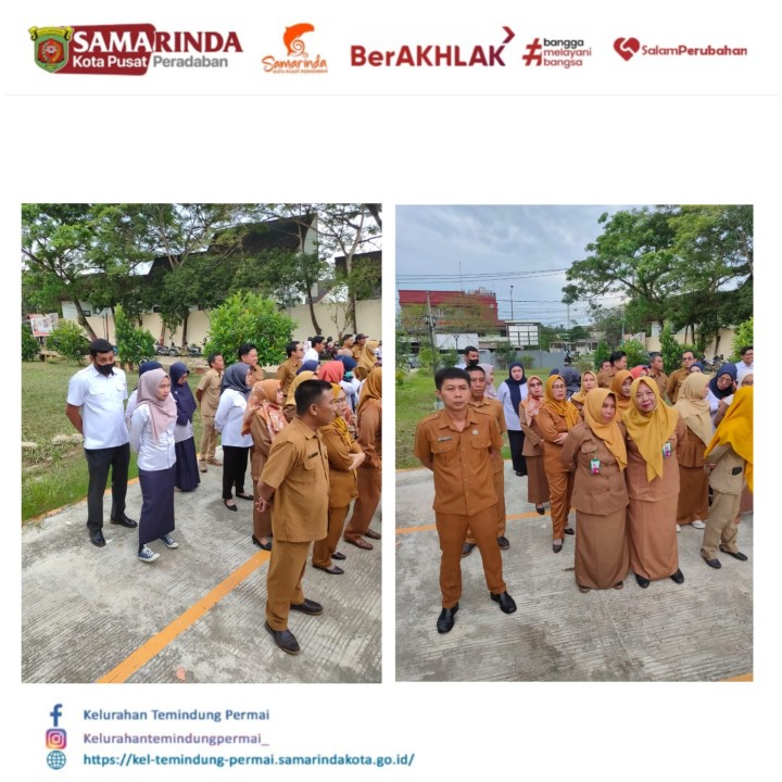 Apel Pagi Senin, 05 Mei 2025 di Kecamatan Sungai Pinang