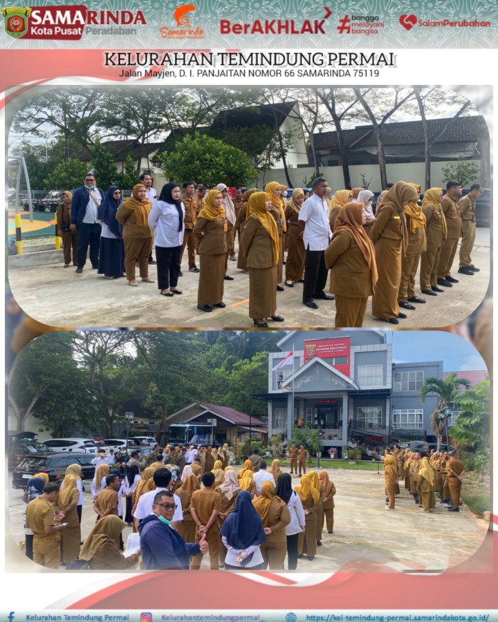 Apel GabunganSe-Kecamatan Sungai Pinang Yang di Pimpin Oleh Lurah Sungai Pinang Dalam Novi Kurnia Putra, S.Sos