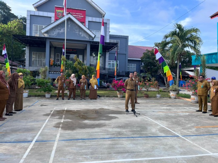 Apel Gebungan Kelurahan se-Kecamatan Sungai Pinang Kota Samarinda yang dipimpin oleh Plt. Camat Sungai Pinang