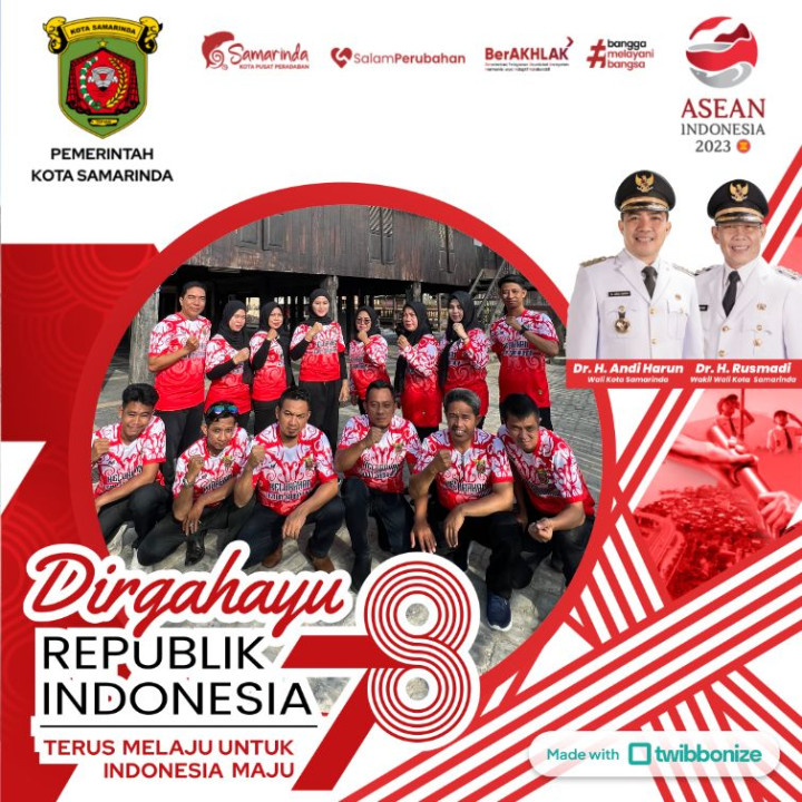 SEMARAK LOMBA HUT RI KE78 KELURAHAN TENUN SAMARINDA