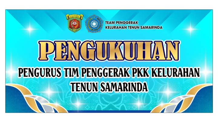 Pengukuhan pengurus tim penggerak PKK kel. Tenun