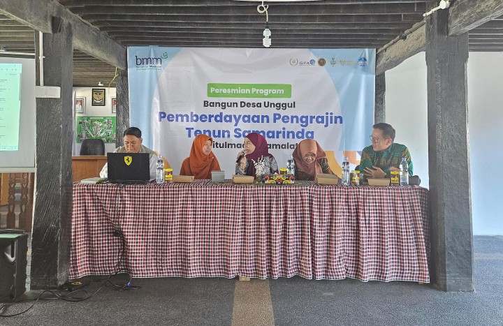 Pemberdayaan Pengrajin Tenun Samarinda
